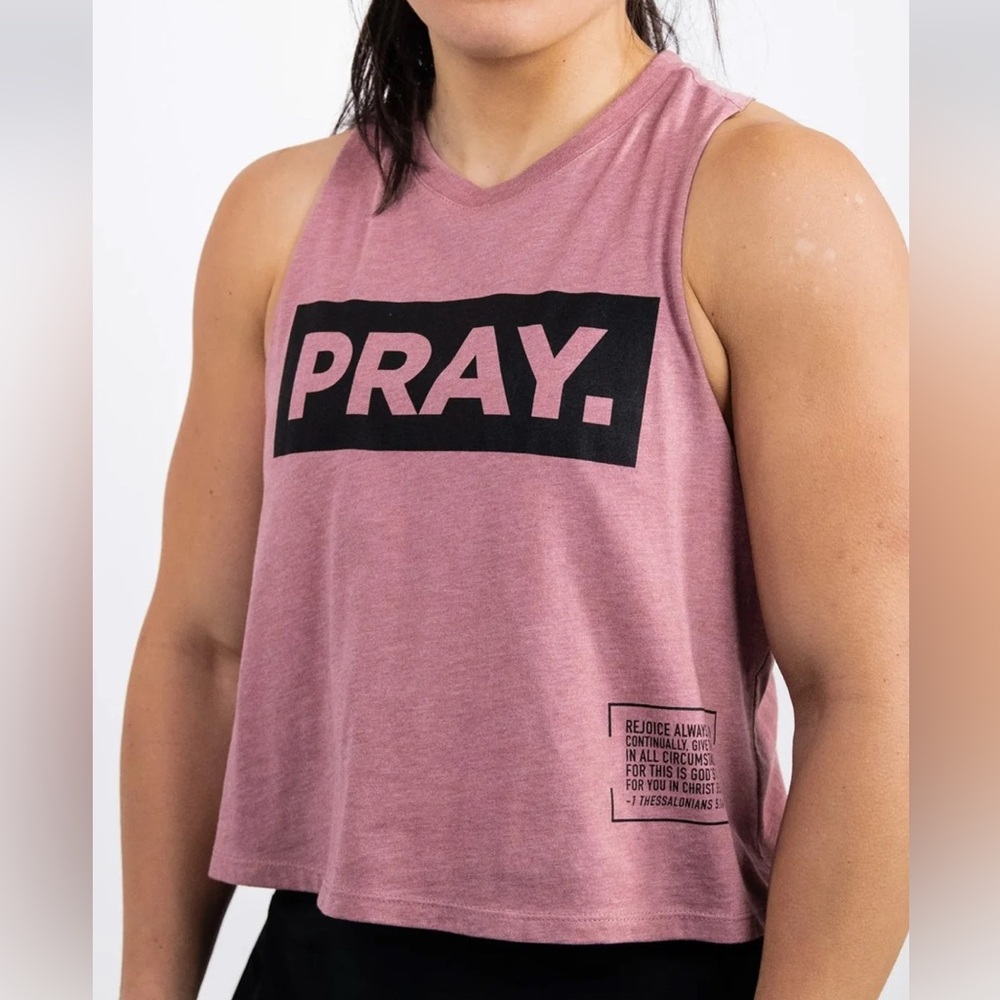 CrossFit Mayhem Pray Crop Tank